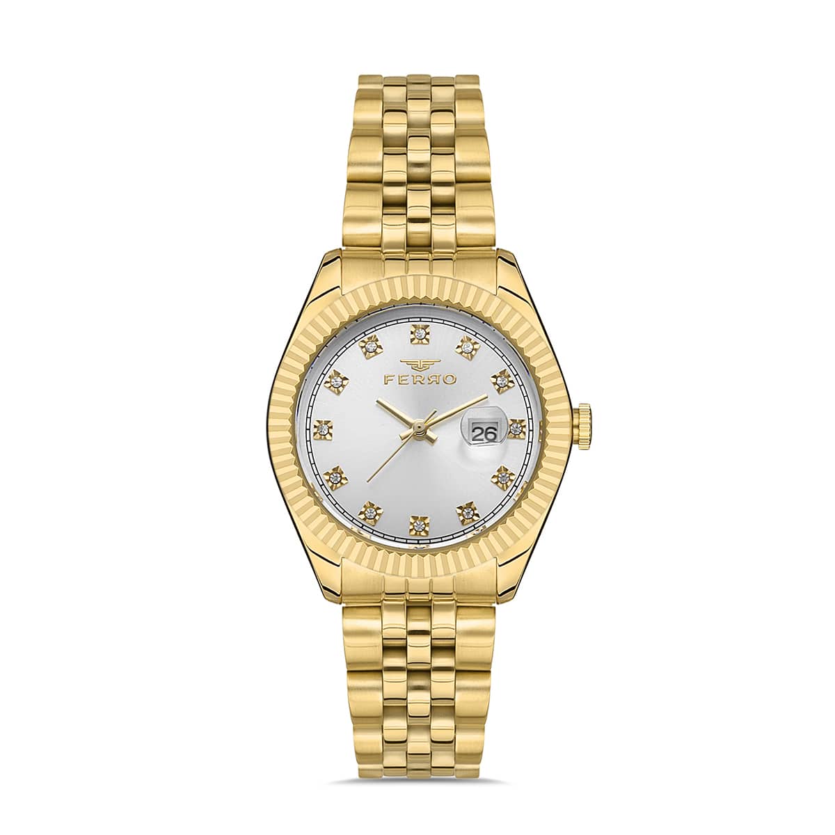 MONTRE FERRO FEMME ACIER